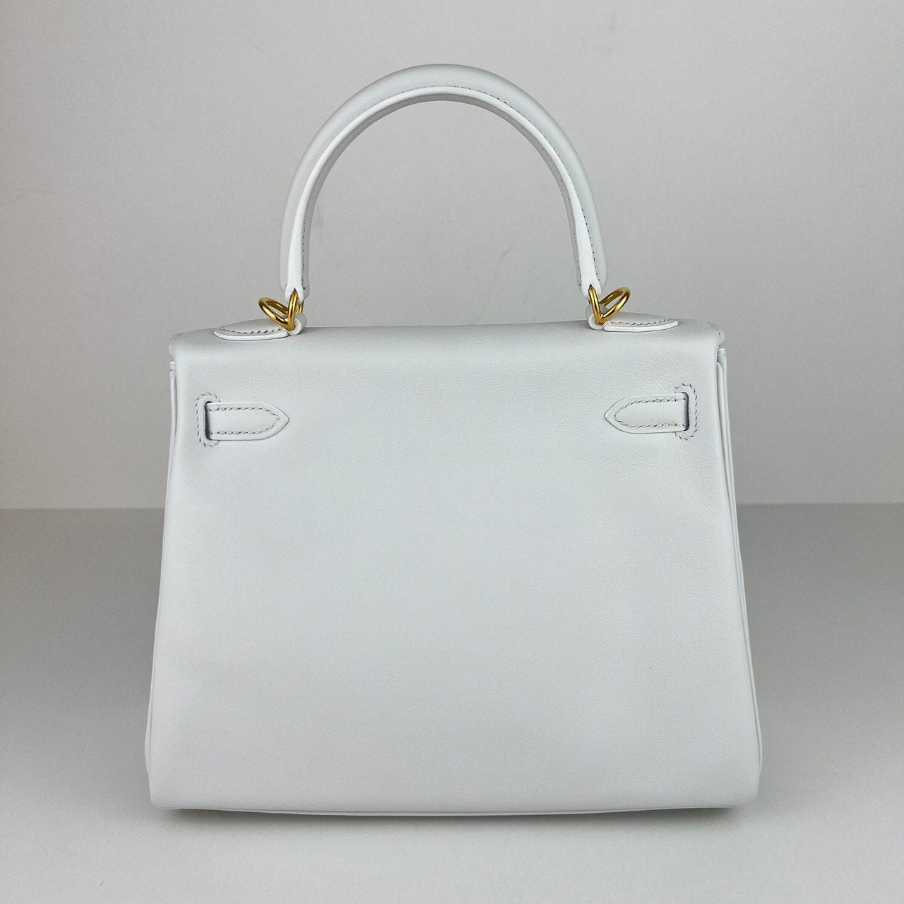 Kelly25 ケリー25 New white ニューホワイト GHW ゴールド金具 Swift スイフト Stamp-W W刻印