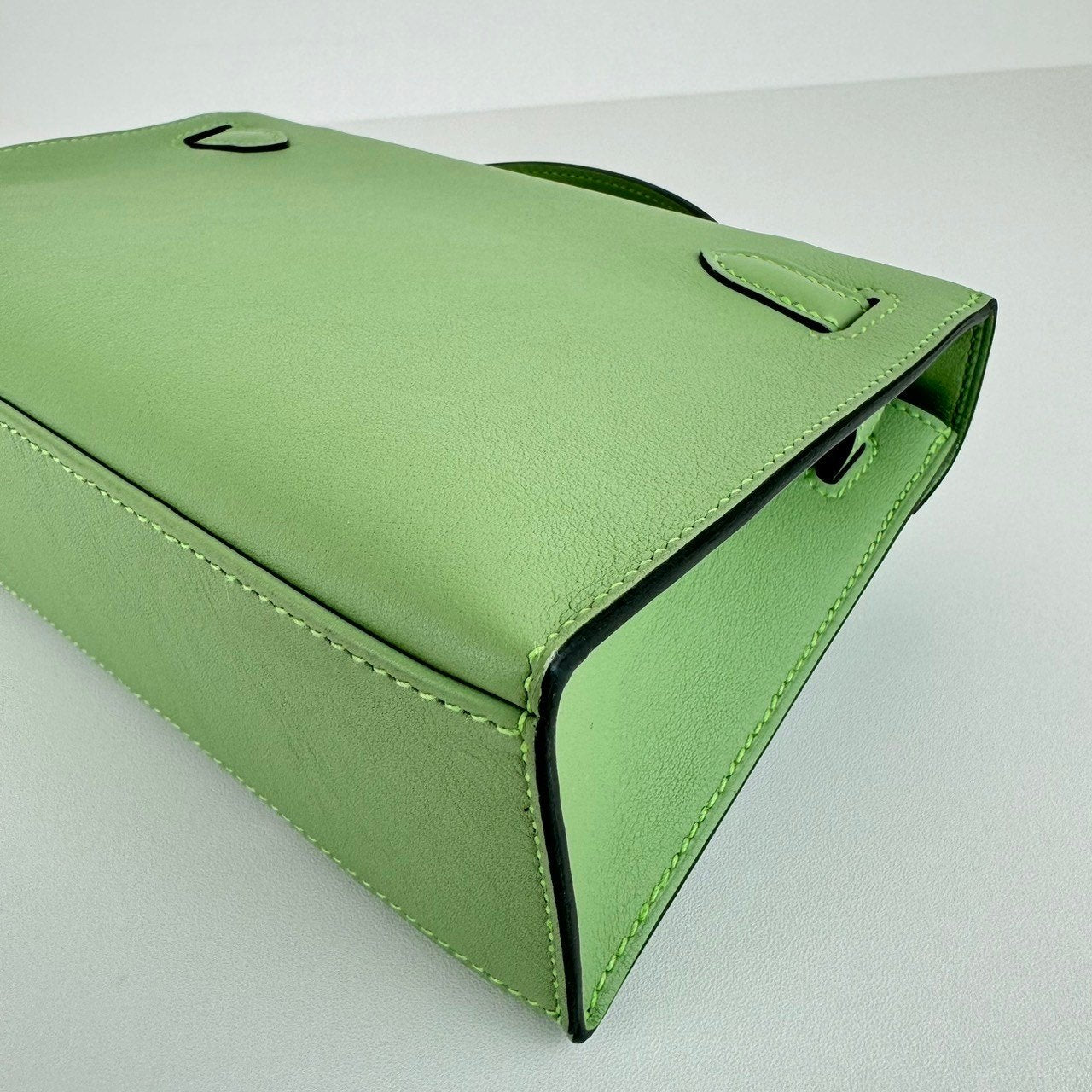 Kelly pochette ケリーポシェット Vert criquet ヴェールクリケット Swift スイフト GHW ゴールド金具 Stamp-B B刻印