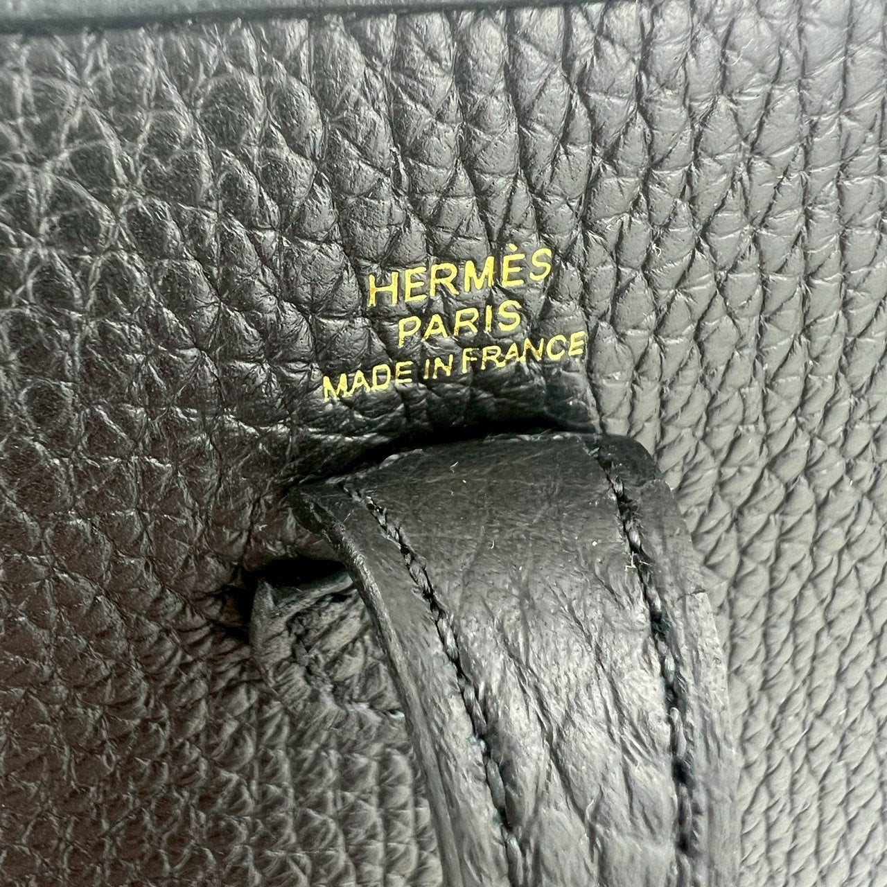 Evelyn TPM エヴリンTPM Black ブラック GHW ゴールド金具 Taurillon Clemence トリヨンクレマンス Stamp-W W刻印