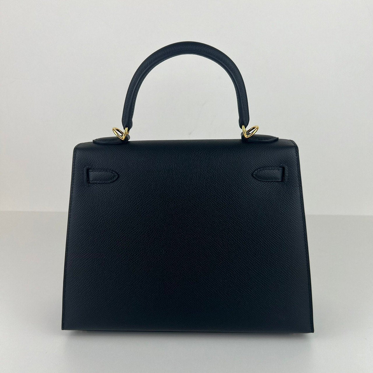 Kelly25 ケリー25 Black ブラック Epsom エプソン GHW ゴールド金具 Stamp-W W刻印