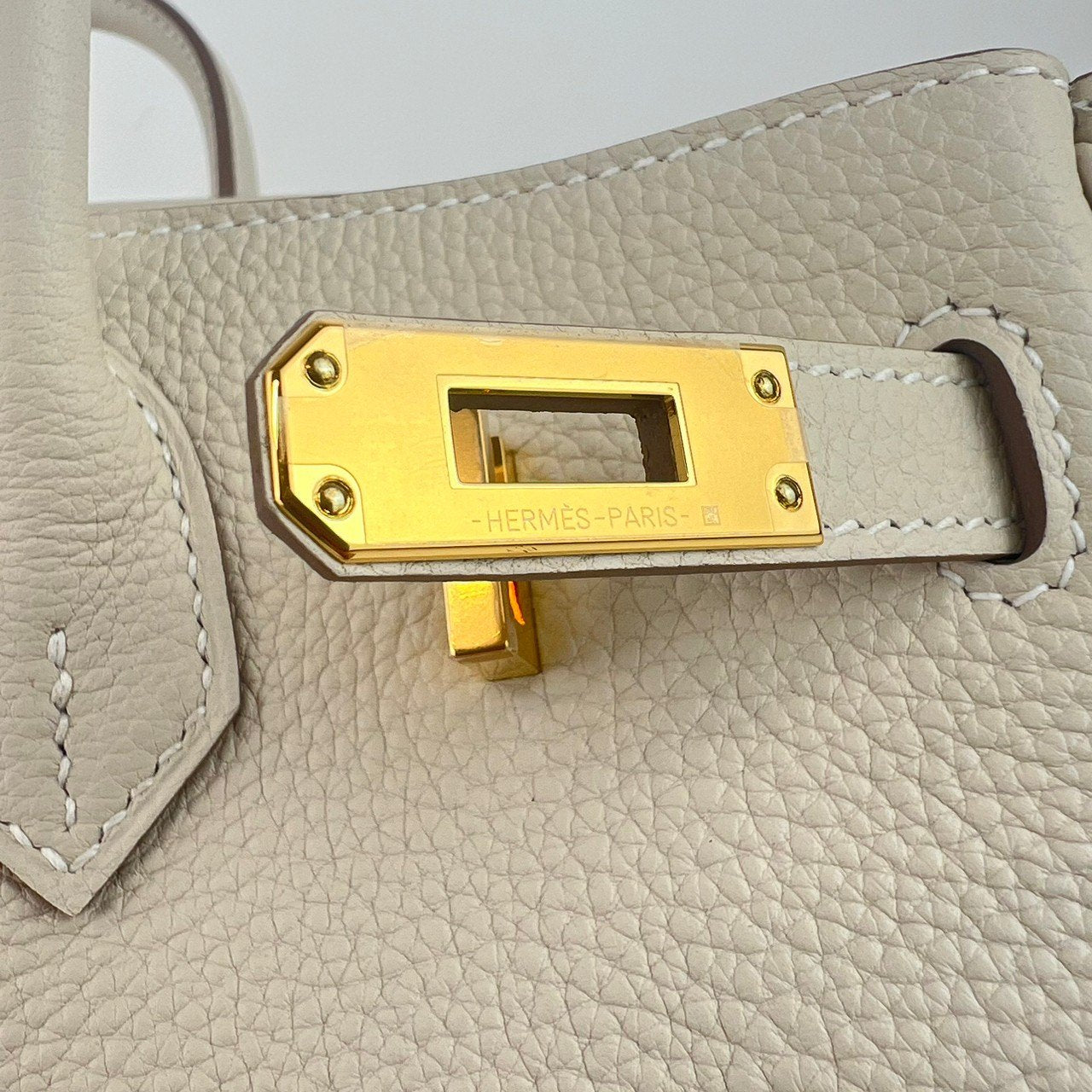 Birkin25 バーキン25 Craie クレ GHW ゴールド金具 ゴールド金具 Stamp-W W刻印