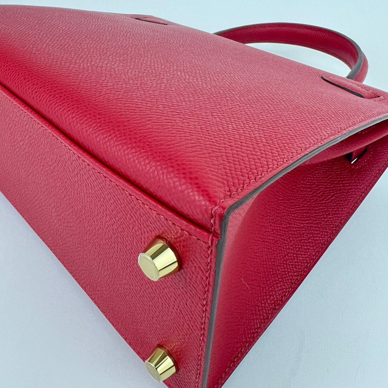 Kelly25 ケリー25 Rouge piment ルージュピマン Epsom エプソン GHW ゴールド金具