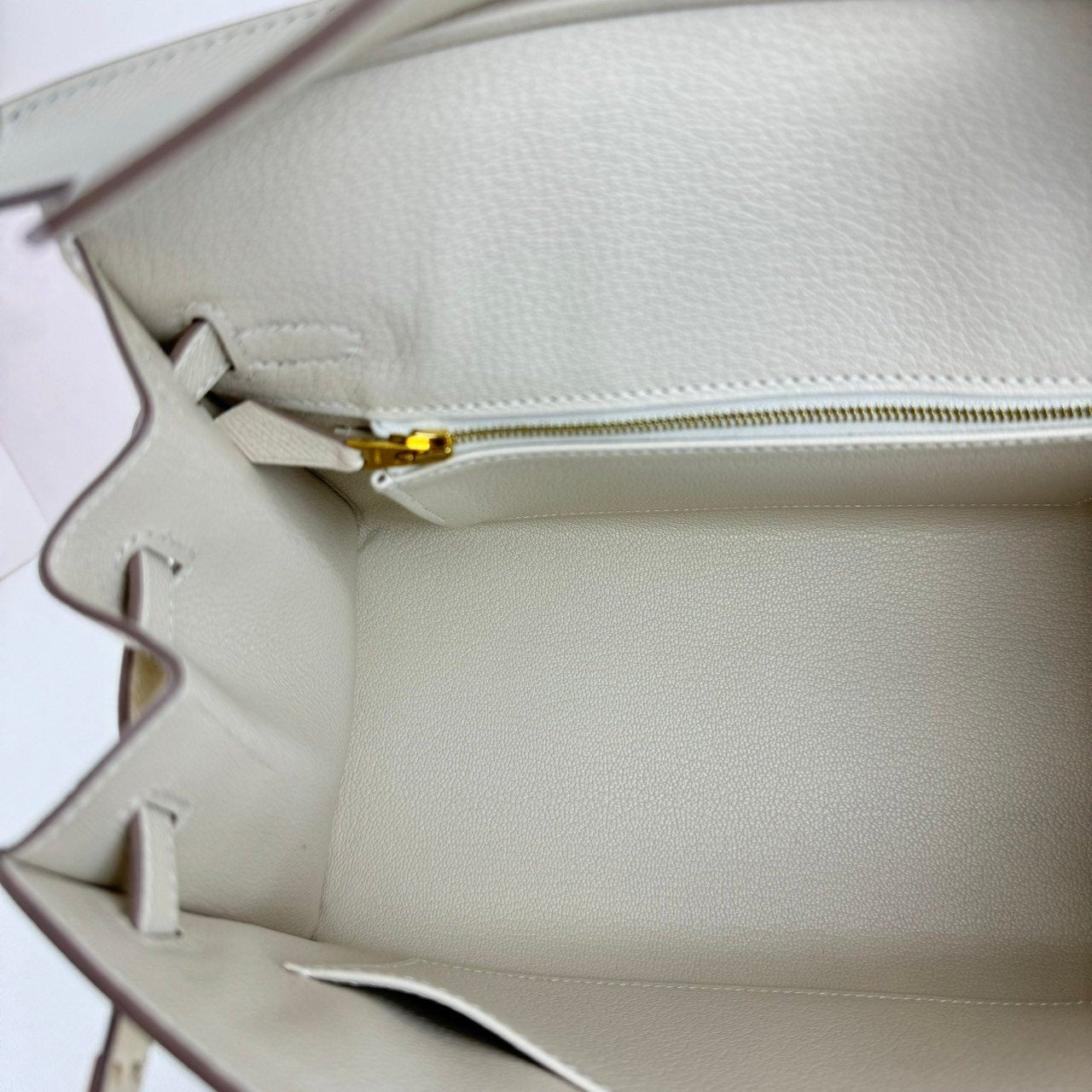 Birkin25 バーキン25 Craie クレ Epsom エプソン GHW ゴールド金具 Stamp-W W刻印