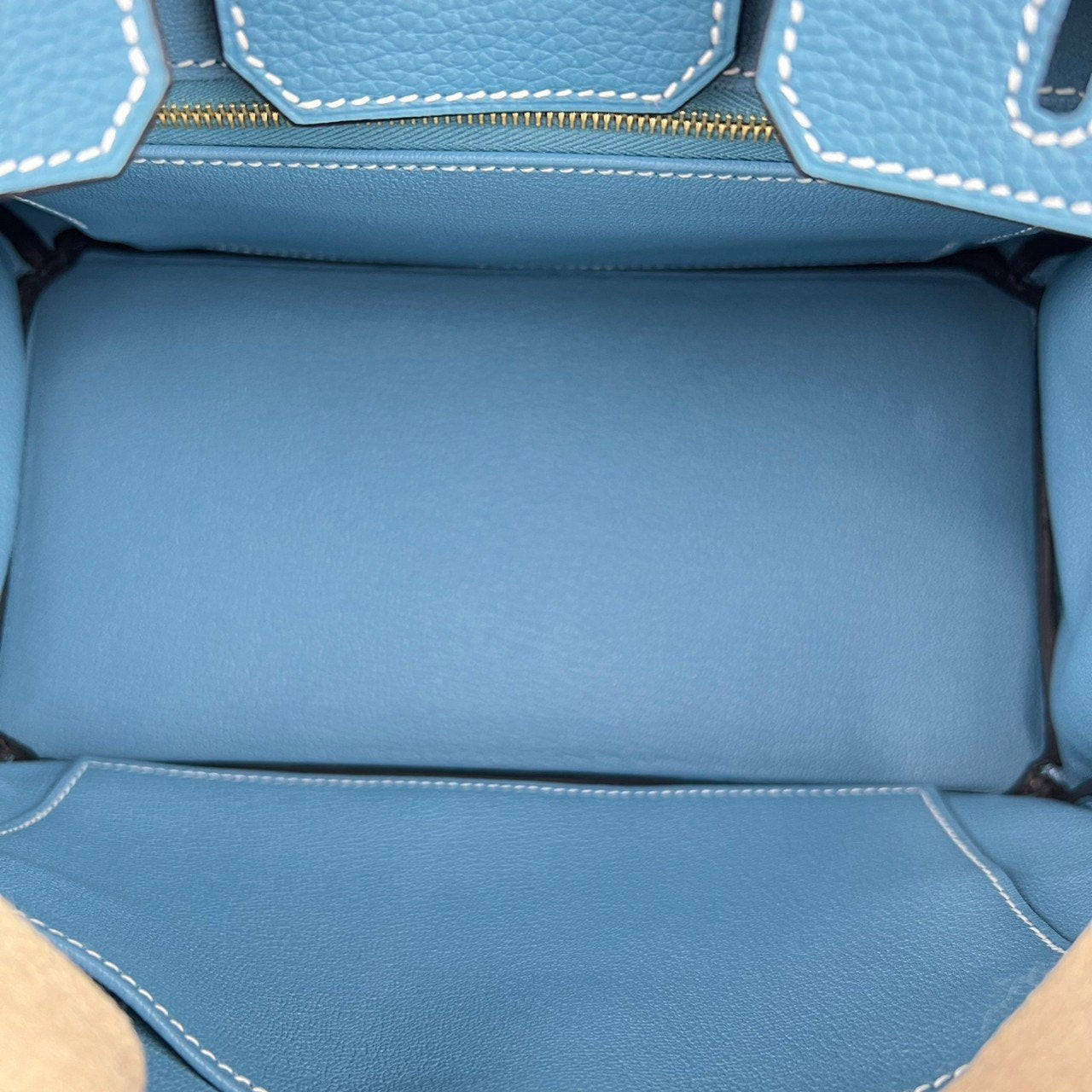 新品 HERMES エルメス Birkin25 バーキン25 Blue Jean ブルージーン B刻 GHW ゴールド金具