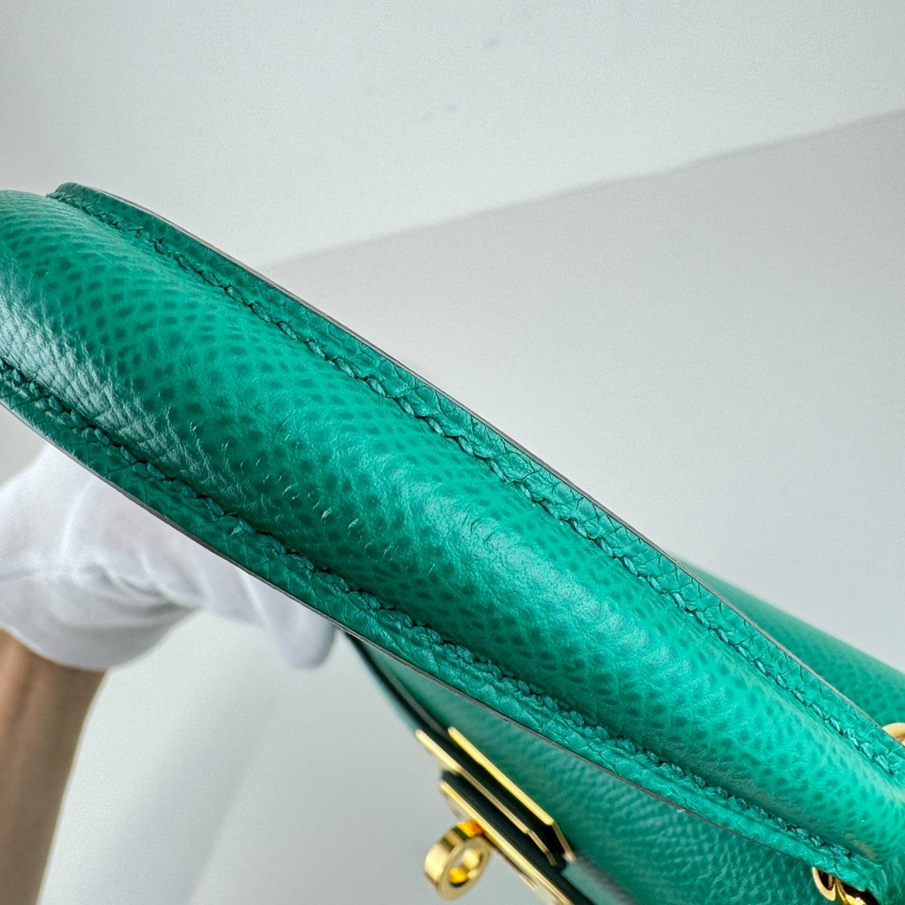 Kelly25 ケリー25 Vert jade ヴェールジェイド GHW ゴールド金具 Stamp-U U刻印 Epsom エプソン