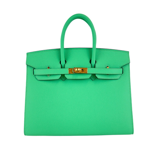 Birkin25 sellier バーキン25 セリエ Vert comic ヴェールコミック GHW ゴールド金具 W刻 Epsom エプソン