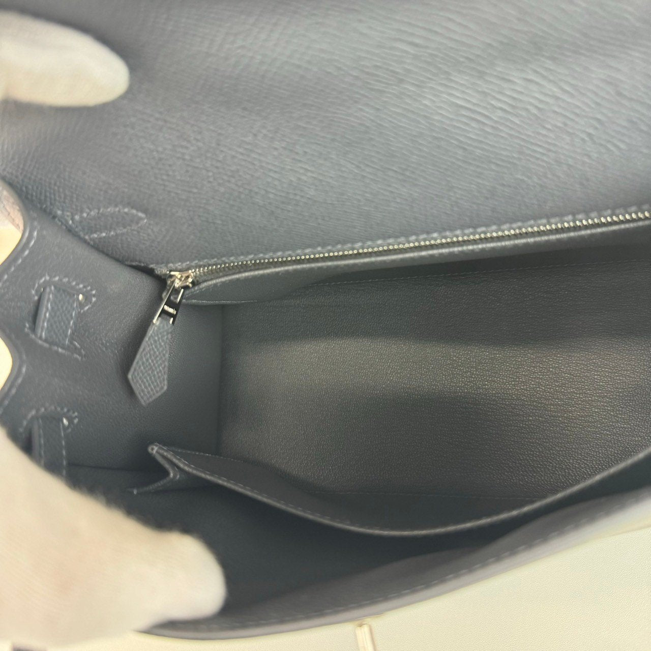 Kelly25 casaqque Etoilee ケリー25 カザック エトワール Ardoise/Black/Vert peppermint アルドワーズ/ブラック/ペパーミント Epsom/Tadelakt/Chevre エプソン/タデラクト/シェーブル PHW シルバー金具 Stamp-W W刻印