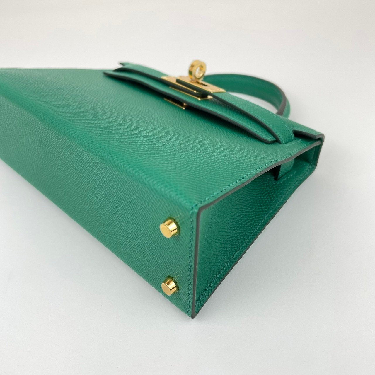 Mini kelly ミニケリー Vert vertigo ヴェールヴェルティゴ Epsom エプソン GHW ゴールド金具 B刻