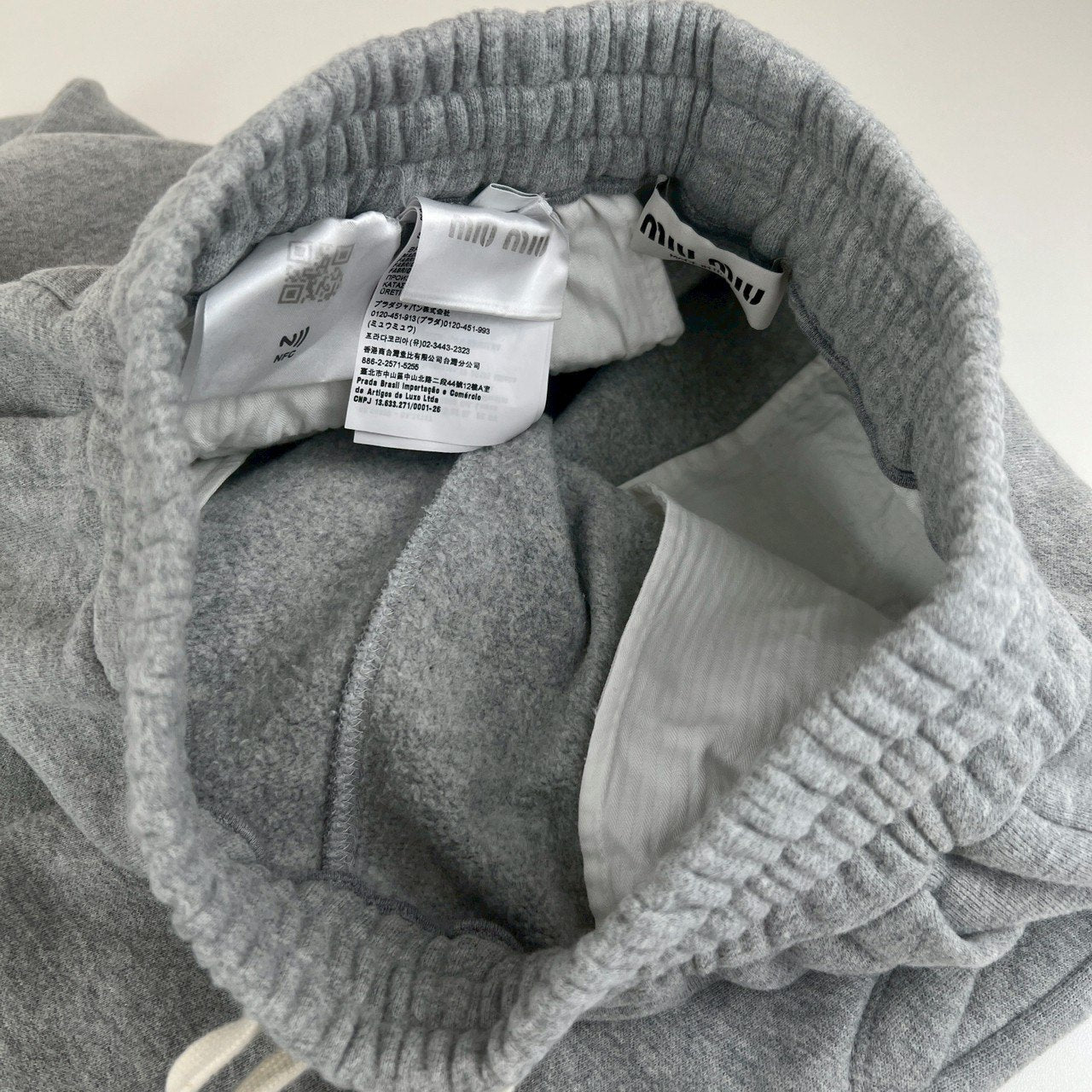 コットンスウェットパンツ Gray グレー 綿 38サイズ MJP278 102J