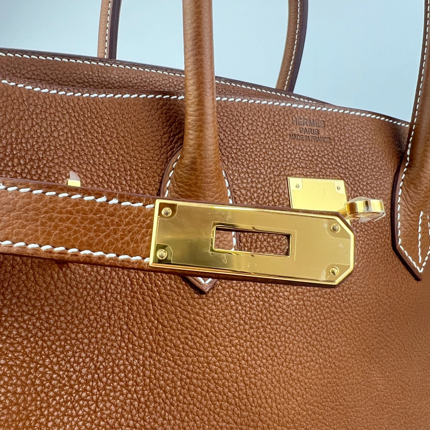 Birkin35 バーキン35 Gold ゴールド GHW ゴールド金具 Stamp-K K刻印 Veau Barenia バレニア