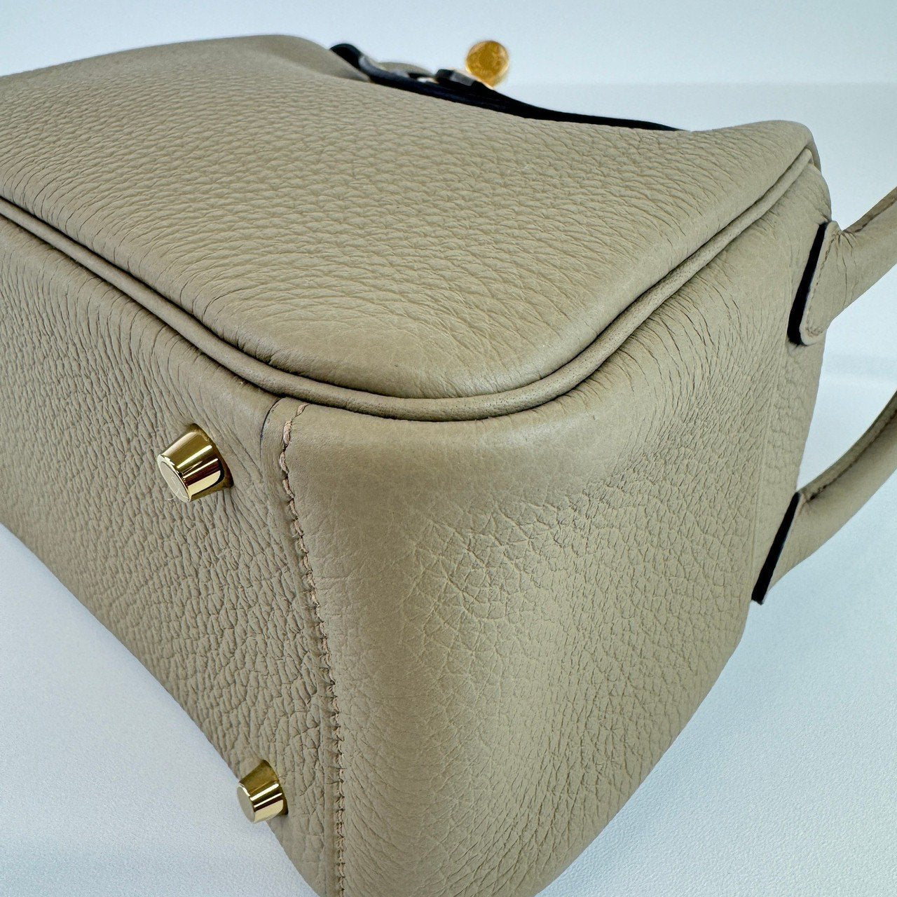 Lindy mini リンディミニ Beige Marfa ベージュマルファ GHW ゴールド金具 Clemence クレマンス W刻