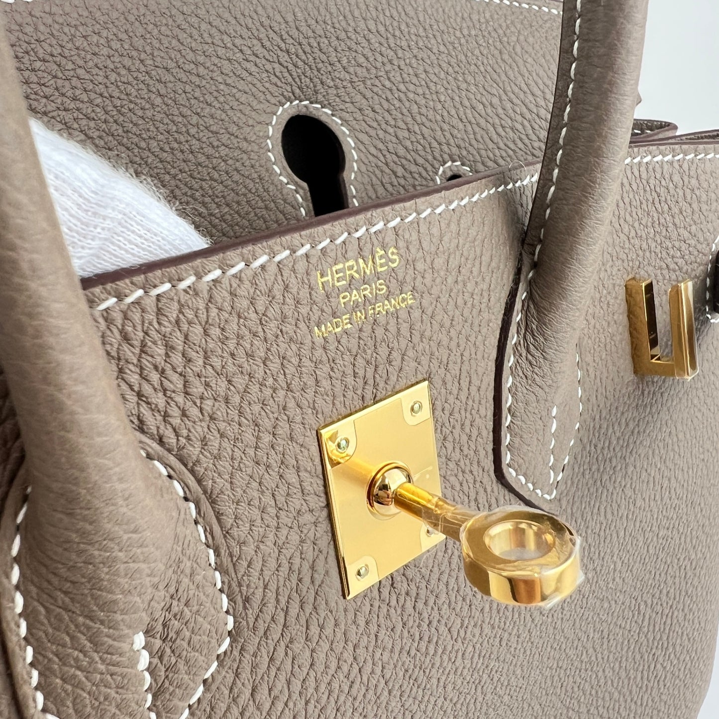 Hermès エルメス Birkin25 バーキン25 Stamp-K K刻印 Togo トゴ Etoupe エトープ GHW ゴールド金具