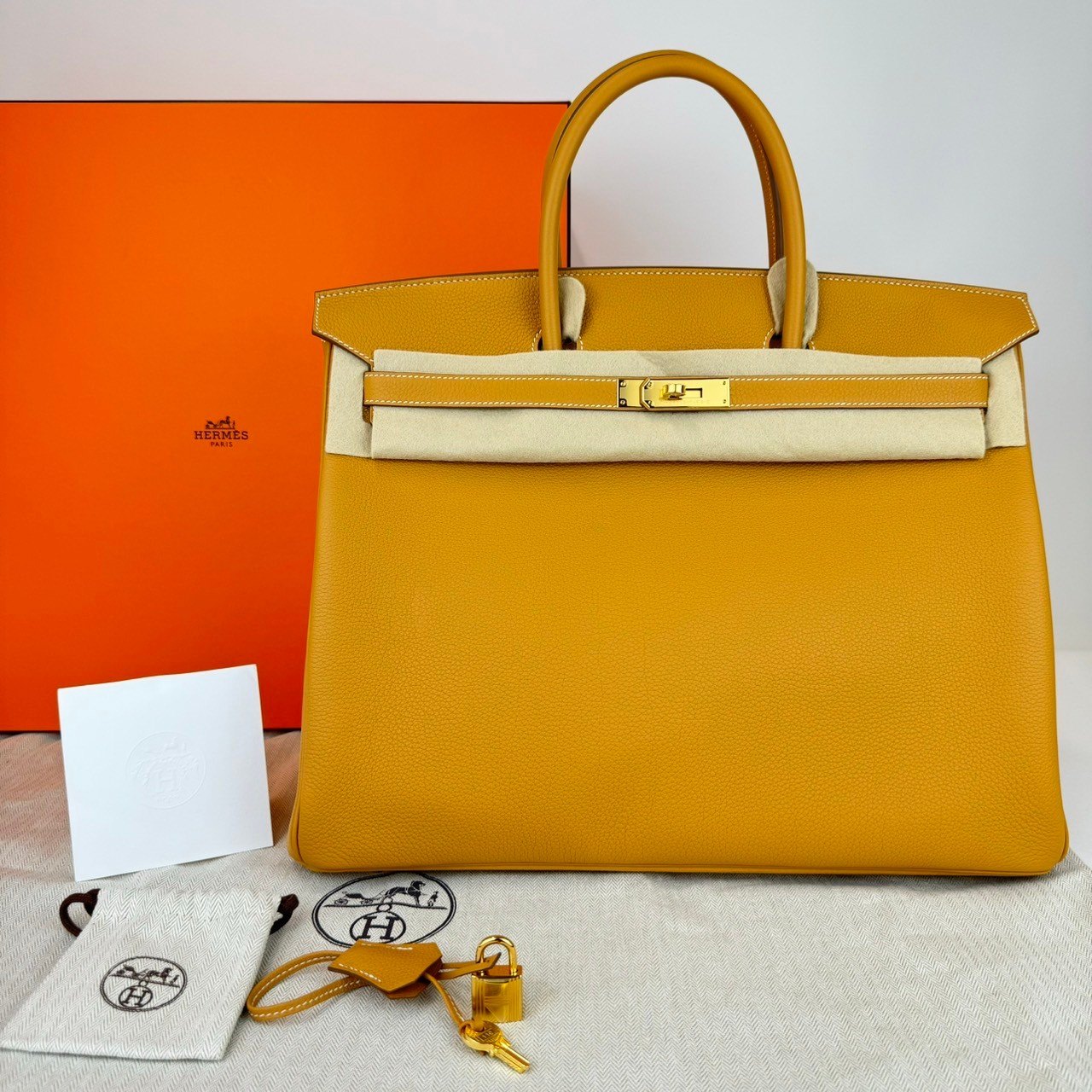 Birkin40 バーキン40 Naturel sable ナチュラルサブレ Togo トゴ GHW ゴールド金具 B刻