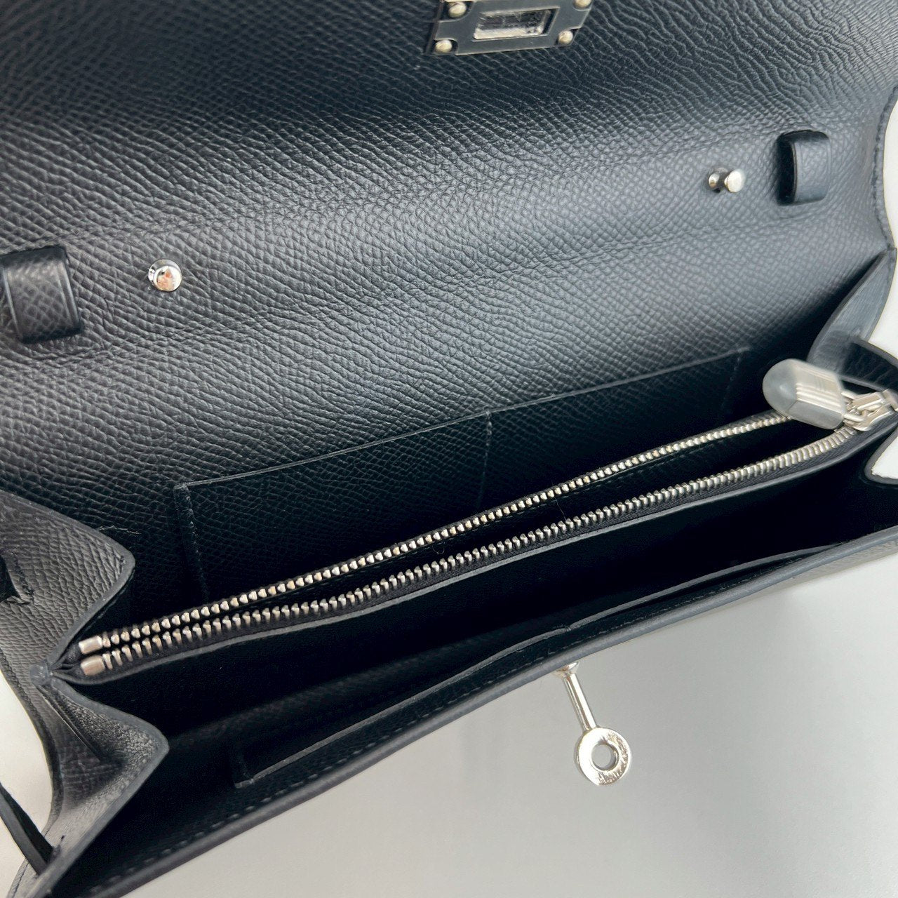 Kelly to go ケリートゥーゴー Black ブラック Epsom エプソン PHW シルバー金具 Stamp-Y Y刻印