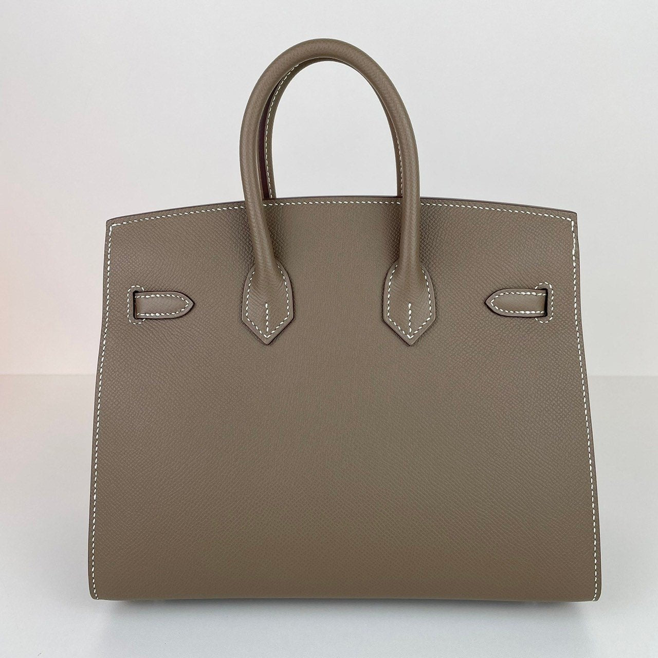 新品 HERMES エルメス Birkin25 バーキン25セリエ Etoupe エトープ PHW シルバー金具 Epsom エプソン W刻印