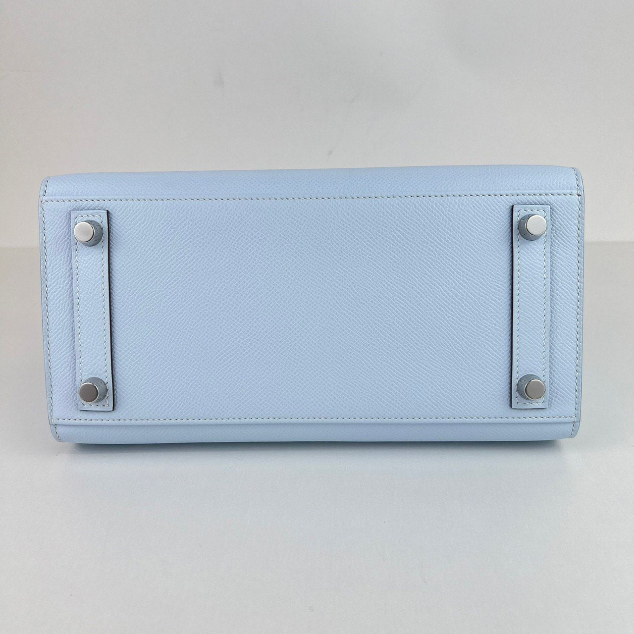 Birkin25 Sellier バーキン25セリエ Blue brume ブルーブリュム PHW シルバー金具 Y刻 Epsom エプソン