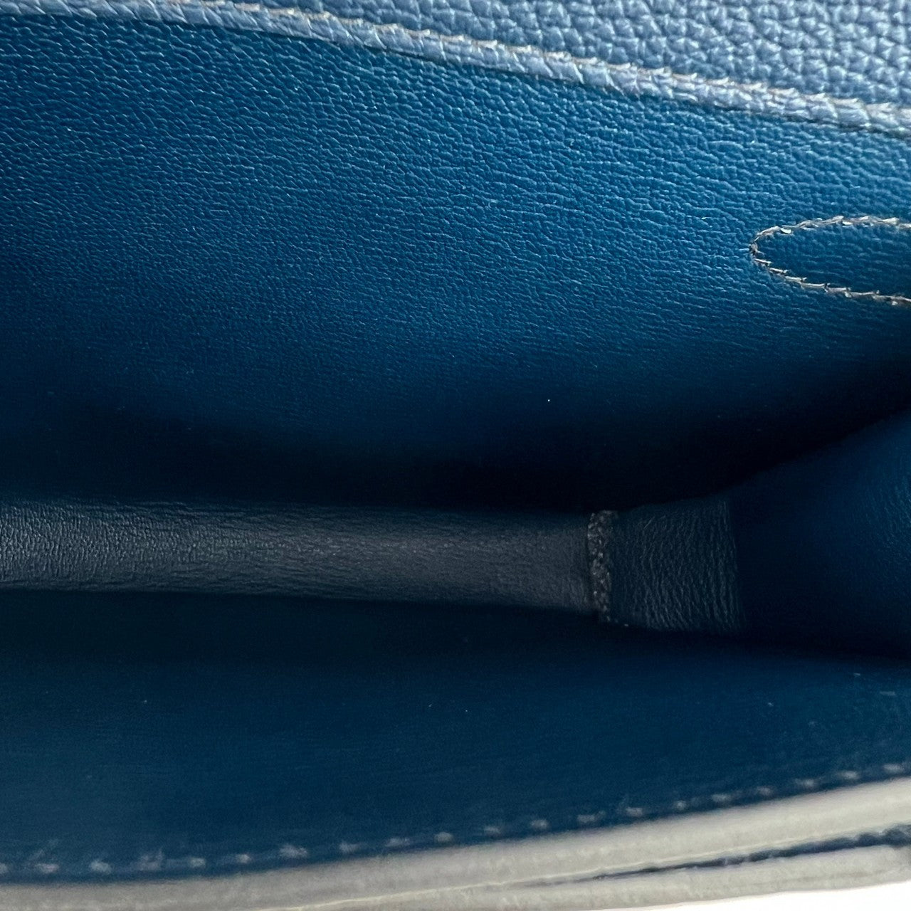 Kelly depeche ケリーデペッシュ Blue de prusse ブルードプリュス Togo トゴ PHW シルバー金具 Stamp-Z Z刻印