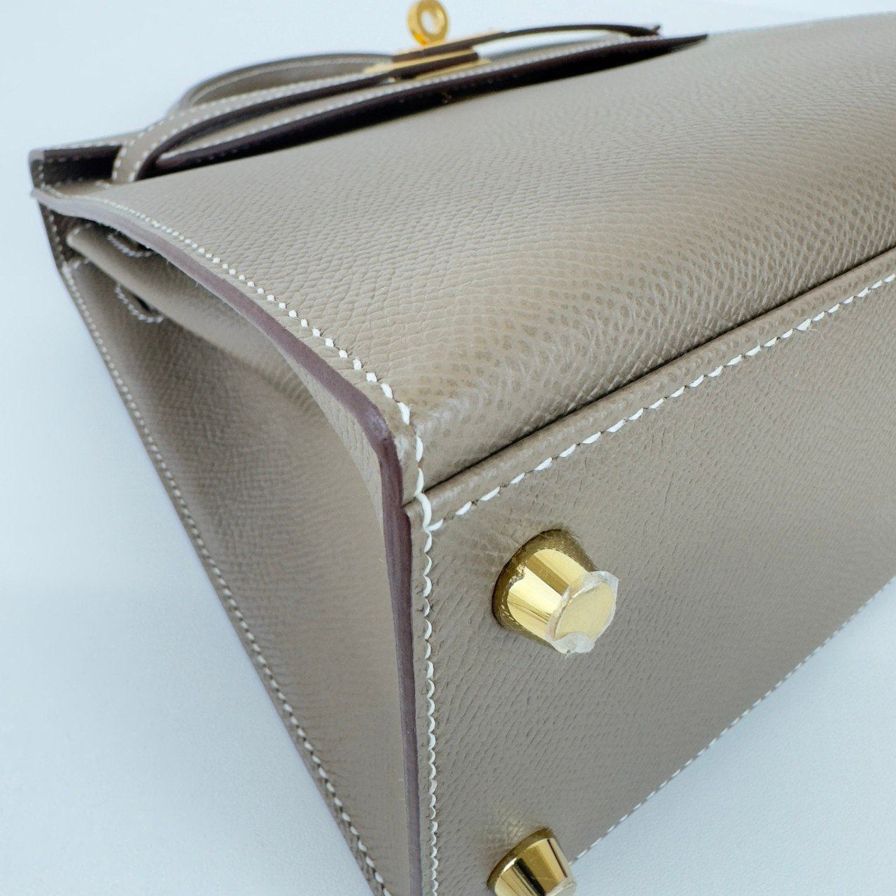 Kelly25 ケリー25 Etoupe エトープ GHW ゴールド金具 Epsom エプソン Stamp-W W刻印
