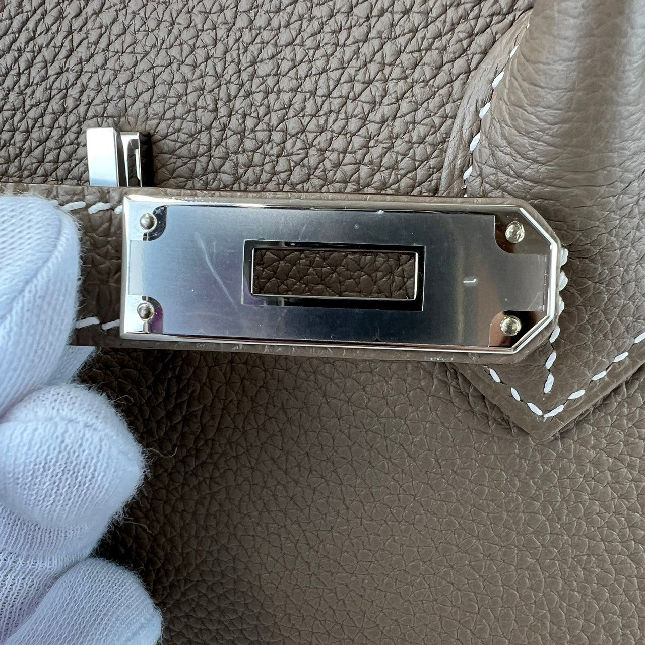 Birkin40 バーキン40 Etoupe エトープ Togo トゴ Silver Hardwear シルバー金具 B刻