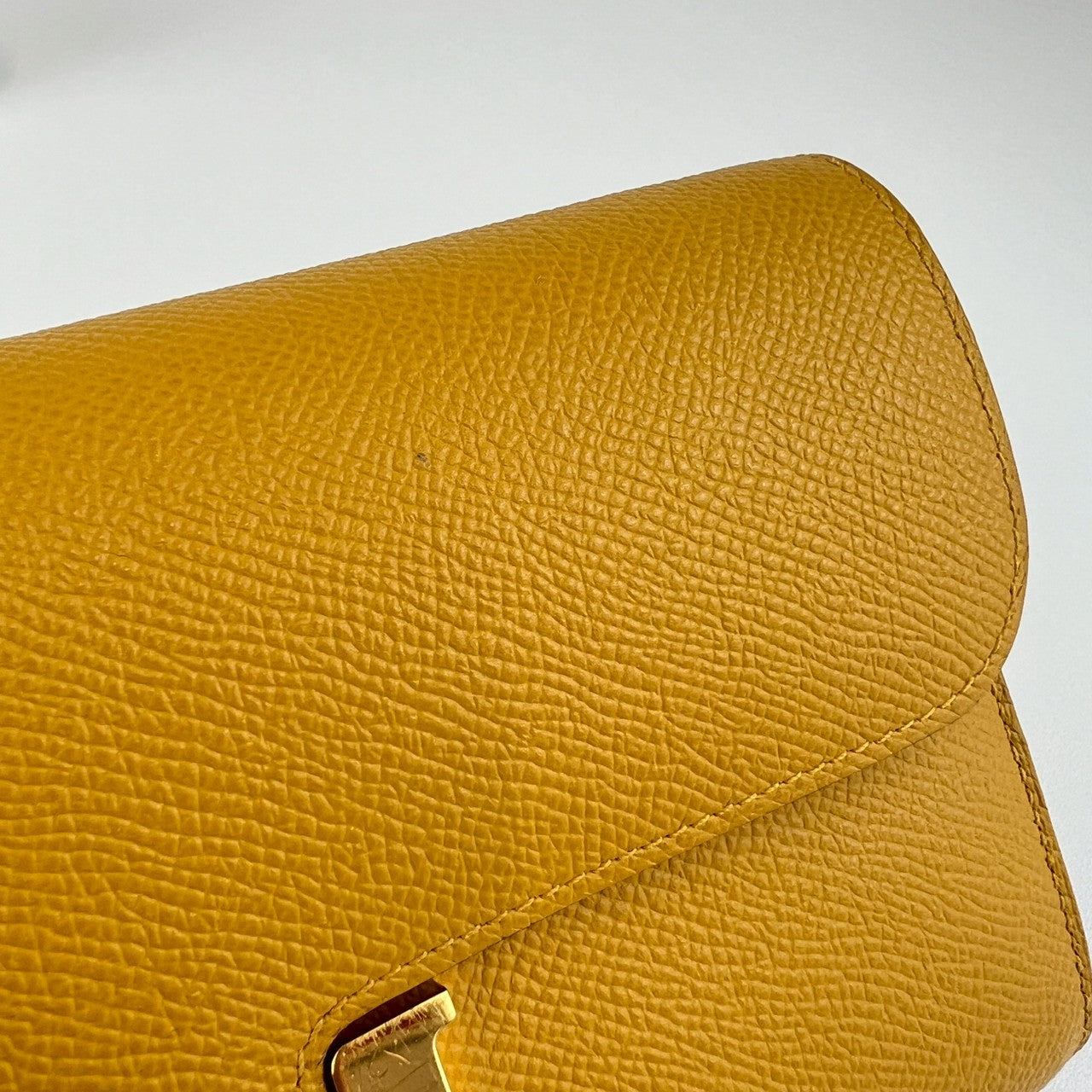 Constance To Go コンスタンストゥーゴー Jaune naples ジョーヌナプル GHW ゴールド金具 Z刻印 Epsom エプソン