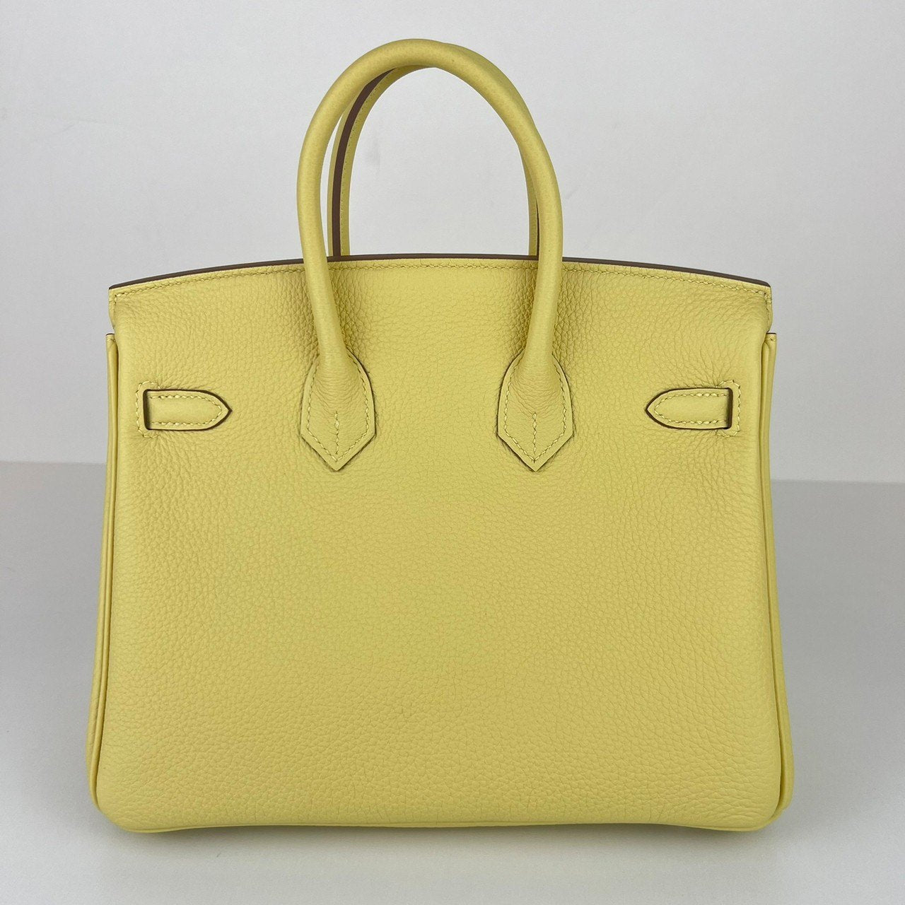 Birkin25 バーキン25 Jaune poussin ジョーヌプッサン PHW シルバー金具 Stamp-W W刻印