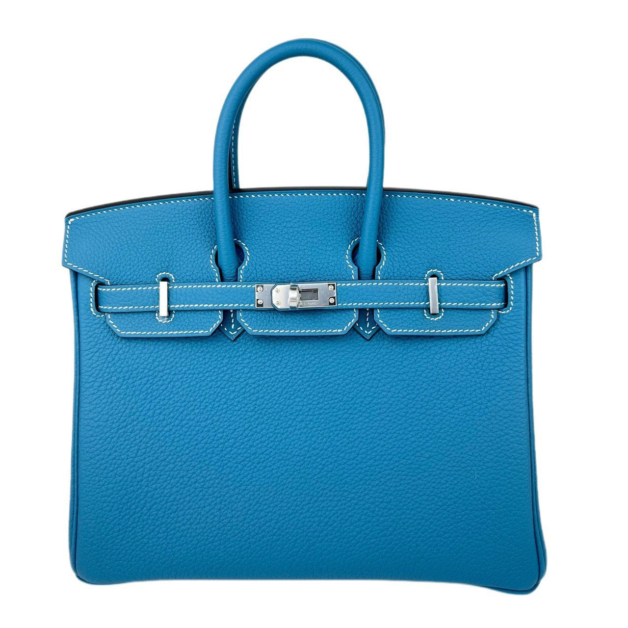 Birkin25 バーキン25 Bleu jean ブルージーン PHW シルバー金具