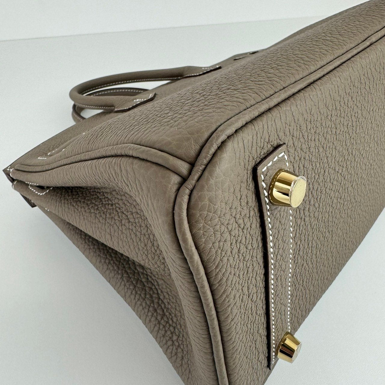 新品未使用 HERMES エルメス Birkin25 バーキン25 Etoupe エトープ GHW ゴールド金具 W刻印 Togo トゴ