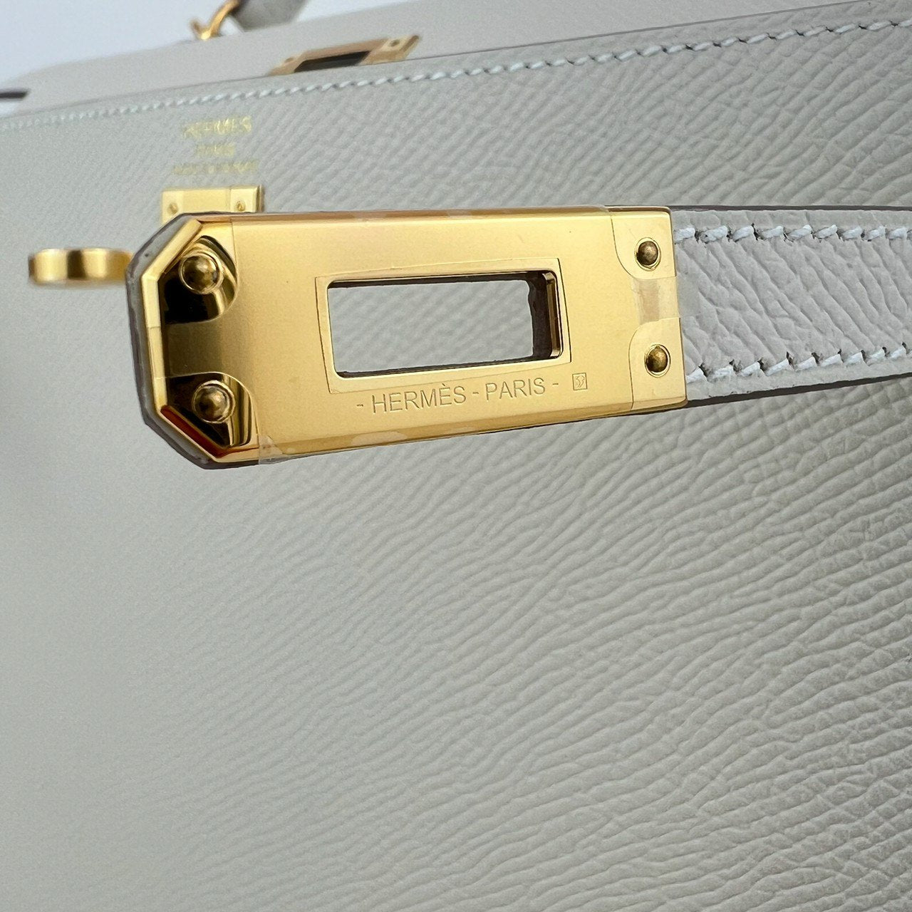 Kelly25 ケリー25 Craie クレ GHW ゴールド金具 Epsom エプソン Stamp-W W刻印