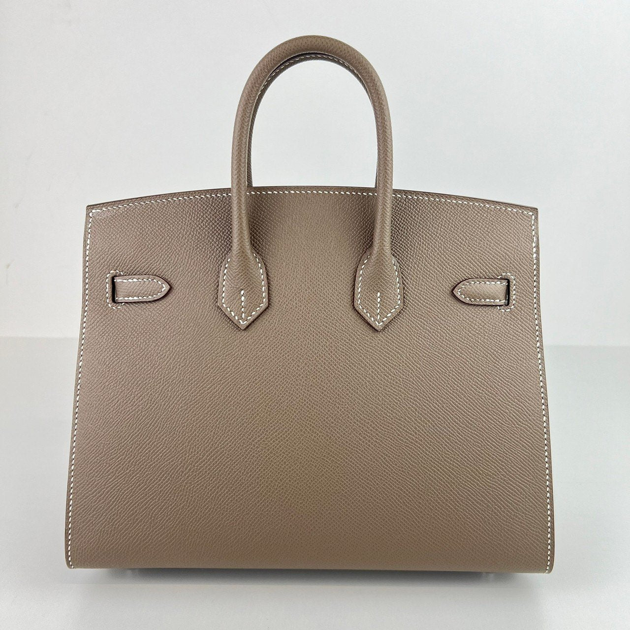 Birkin25 Sellier バーキン25 セリエ Etoupe エトープ PHW シルバー金具 Epsom エプソン Stamp-W W刻印