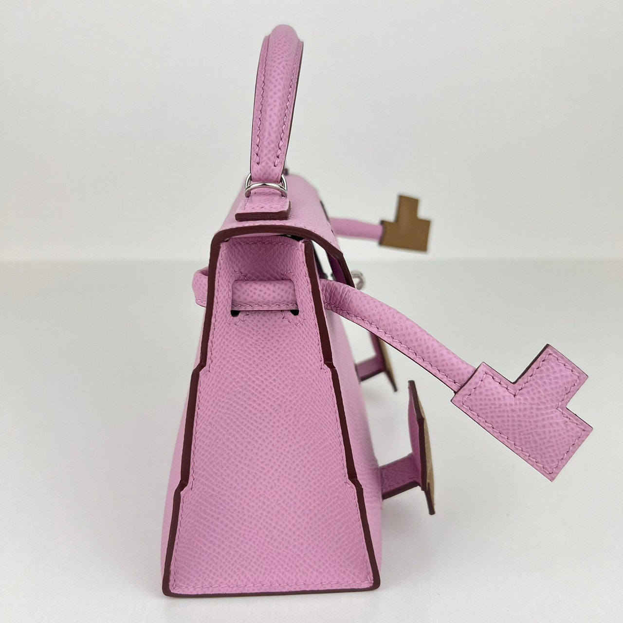Kelly doll pict ケリードールピクト Mauve sylvester モーヴシルベストル PHW シルバー金具 Epsom エプソン Stamp-U U刻