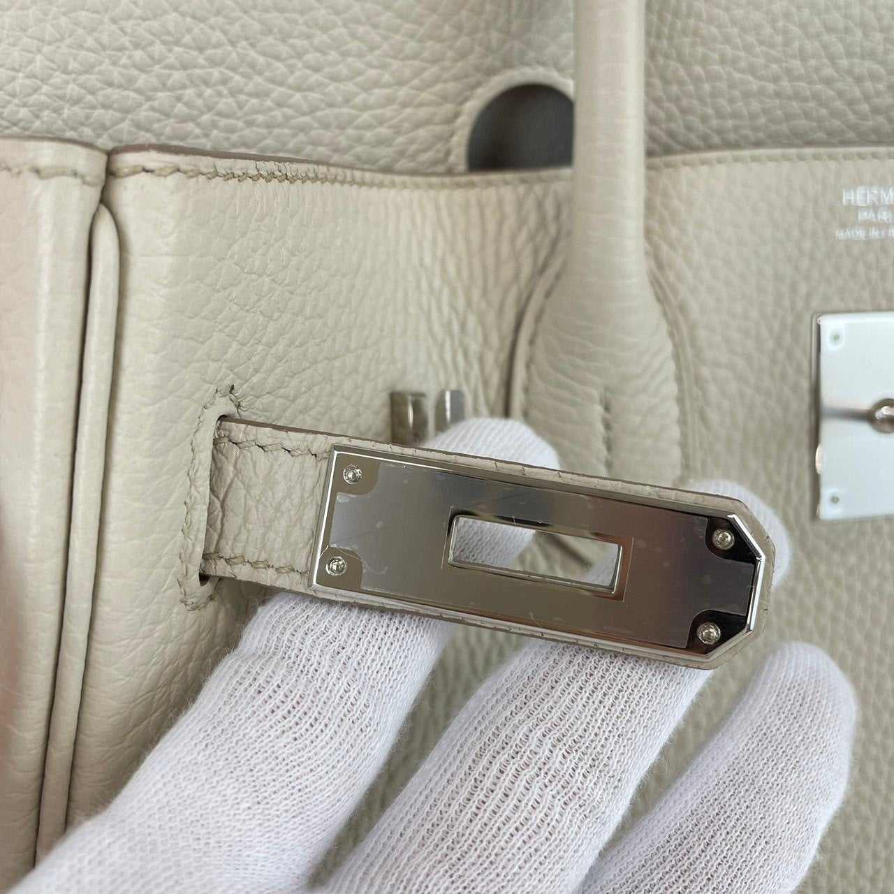 Birkin30 バーキン30 Beton ベトン PHW シルバー金具 U刻印 Togo トゴ