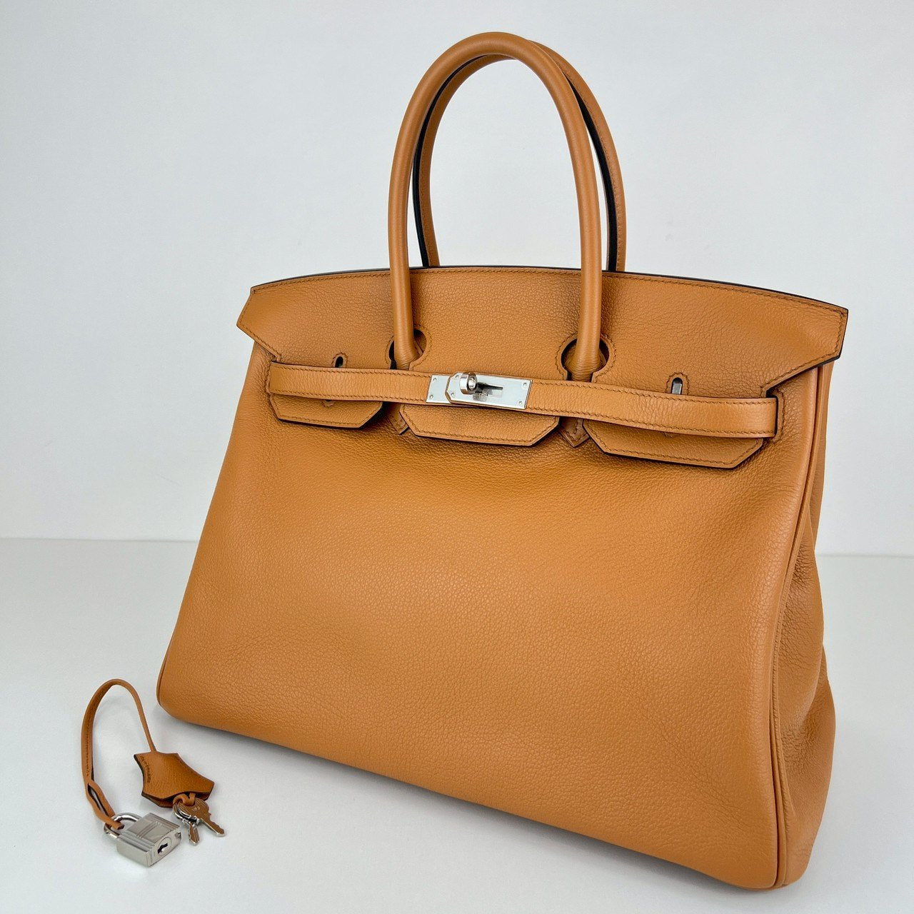 Birkin35 Sea Surf and Fun バーキン35 海とサーフとファン Toffee トフィ PHW シルバー金具 Stamp-U U刻印