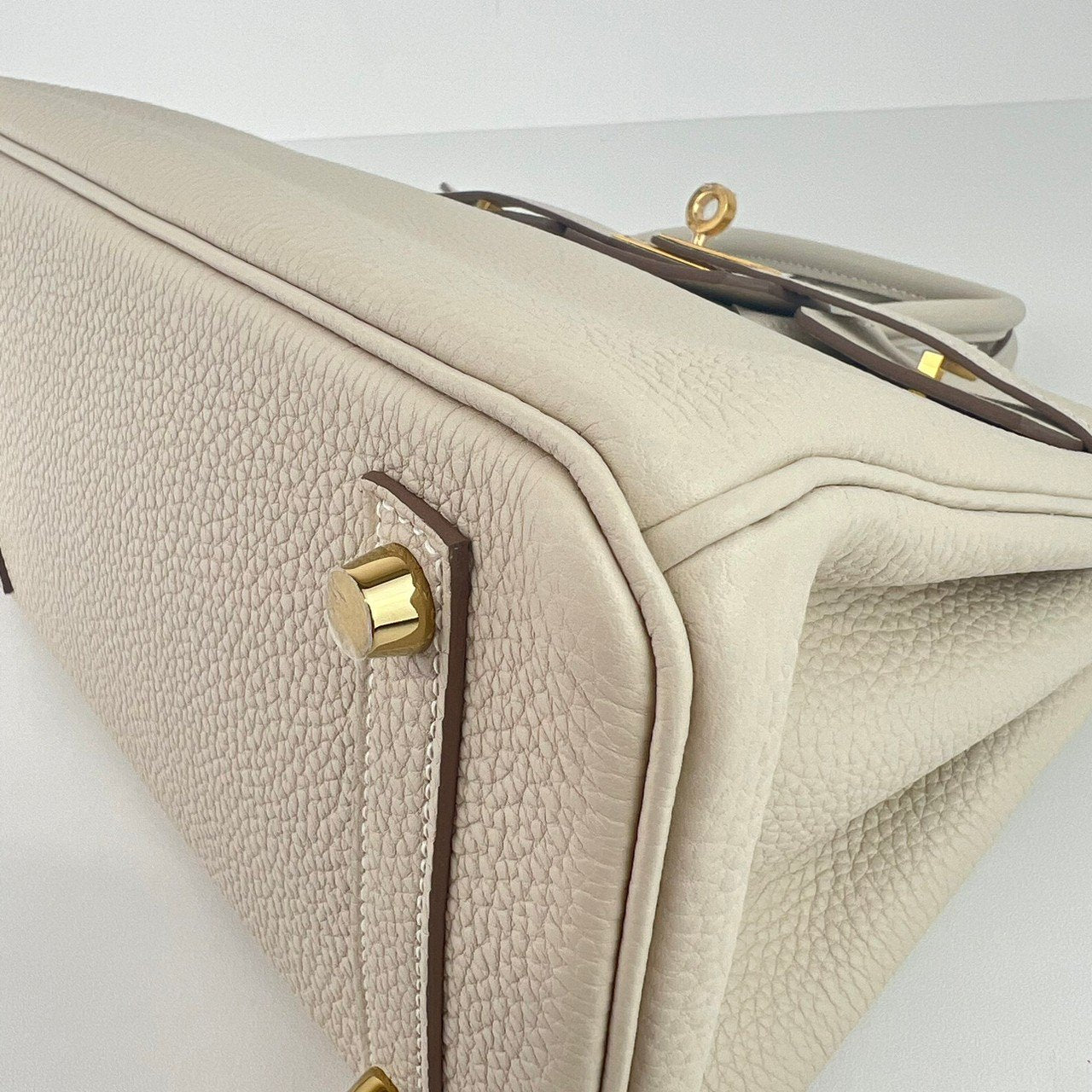 Birkin25 バーキン25 Craie クレ GHW ゴールド金具 ゴールド金具 Stamp-W W刻印