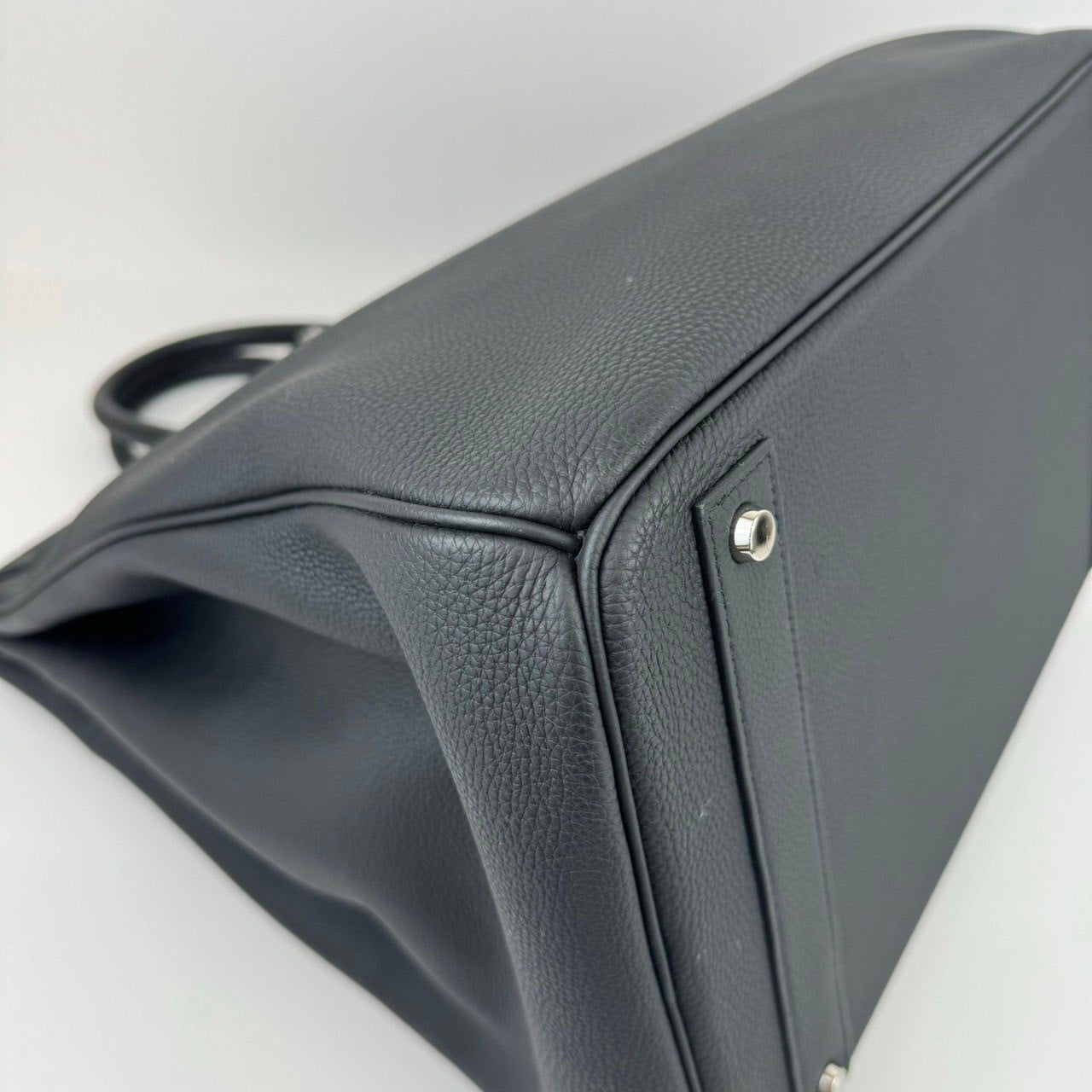 Haut a Courroies 40 オータクロア 40 Black ブラック PHW シルバー金具 Togo トゴ Stamp-U U刻印