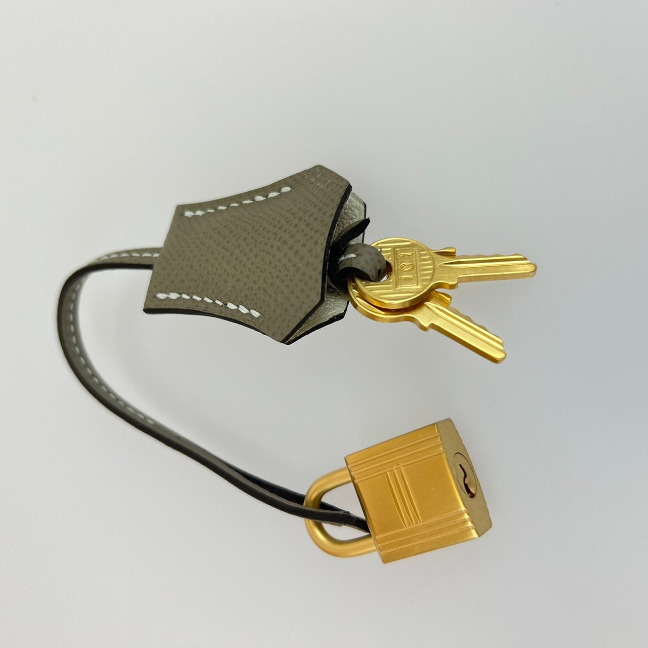 Kelly25 PO ケリー25 Gris asphalte/Craie グリスアスファルト/クレ Epsom エプソン GHW ゴールド金具 U刻
