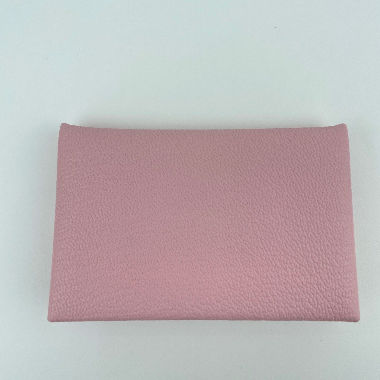 Hermès エルメス Calvi カルヴィ Stamp-K K刻 Rose sakura ローズサクラ Chevre シェーブル