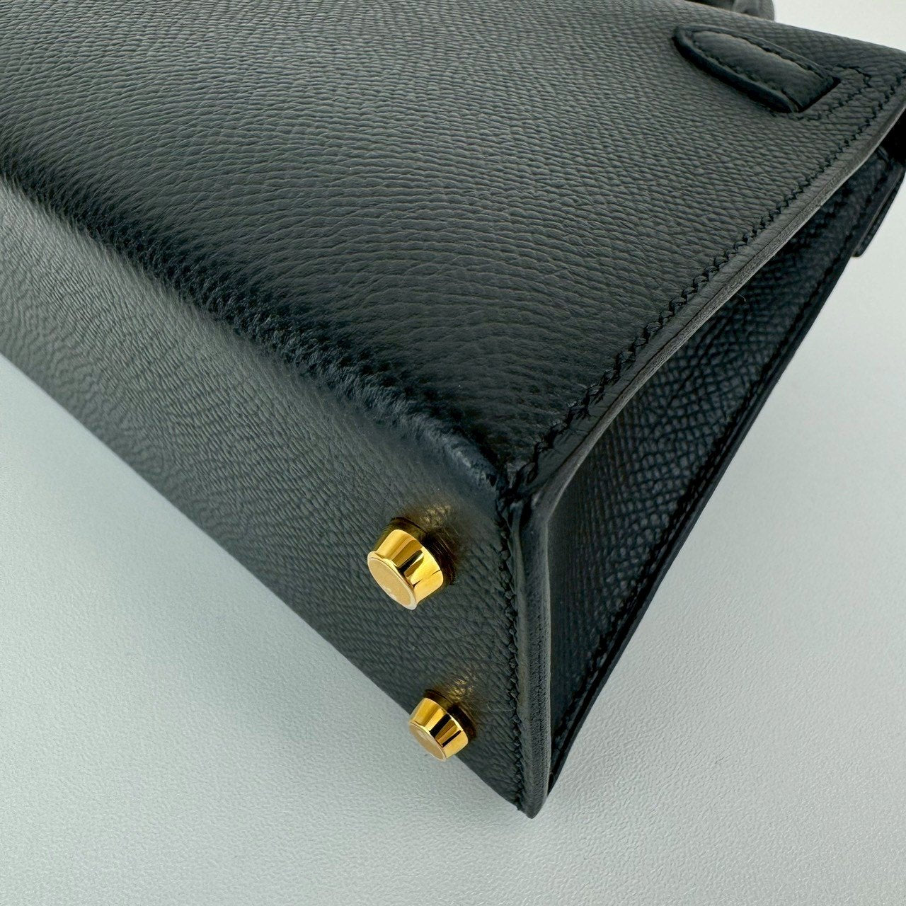 Mini kelly ミニケリー Black ブラック Epsom エプソン GHW ゴールド金具 Stamp-U U刻印