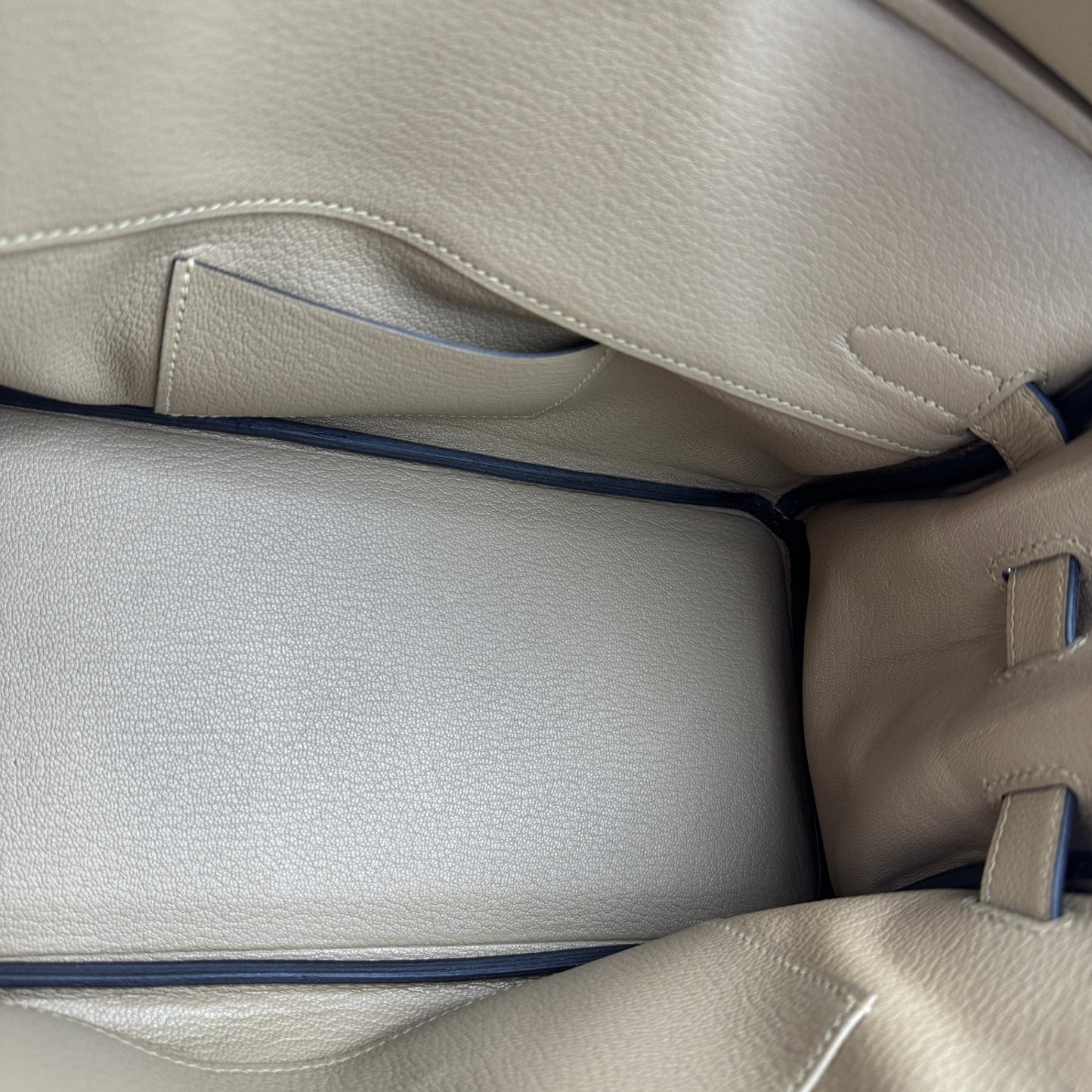 Hermès エルメス Shoulder Birkin29 ショルダーバーキン29 Stamp-K K刻印 Evercolor エバーカラー Poussiere プシエール PMBHW シャンパンゴールド金具