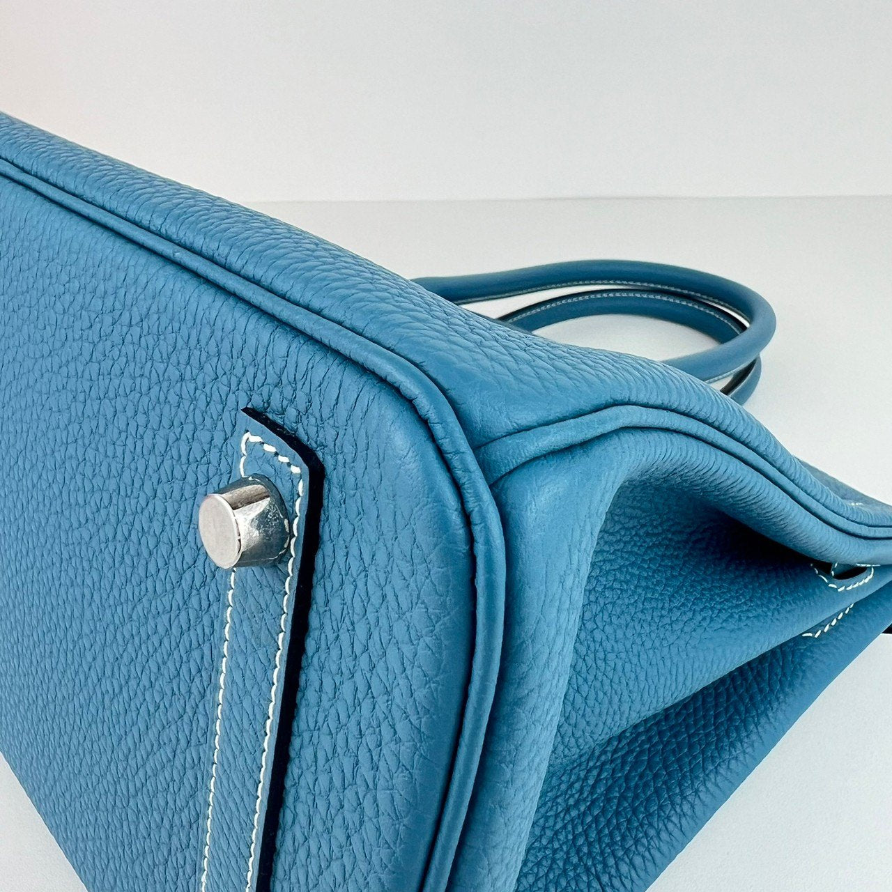 Birkin30 バーキン30 New blue jean ニューブルージン Togo トゴ PHW シルバー金具 Stamp-W W刻印