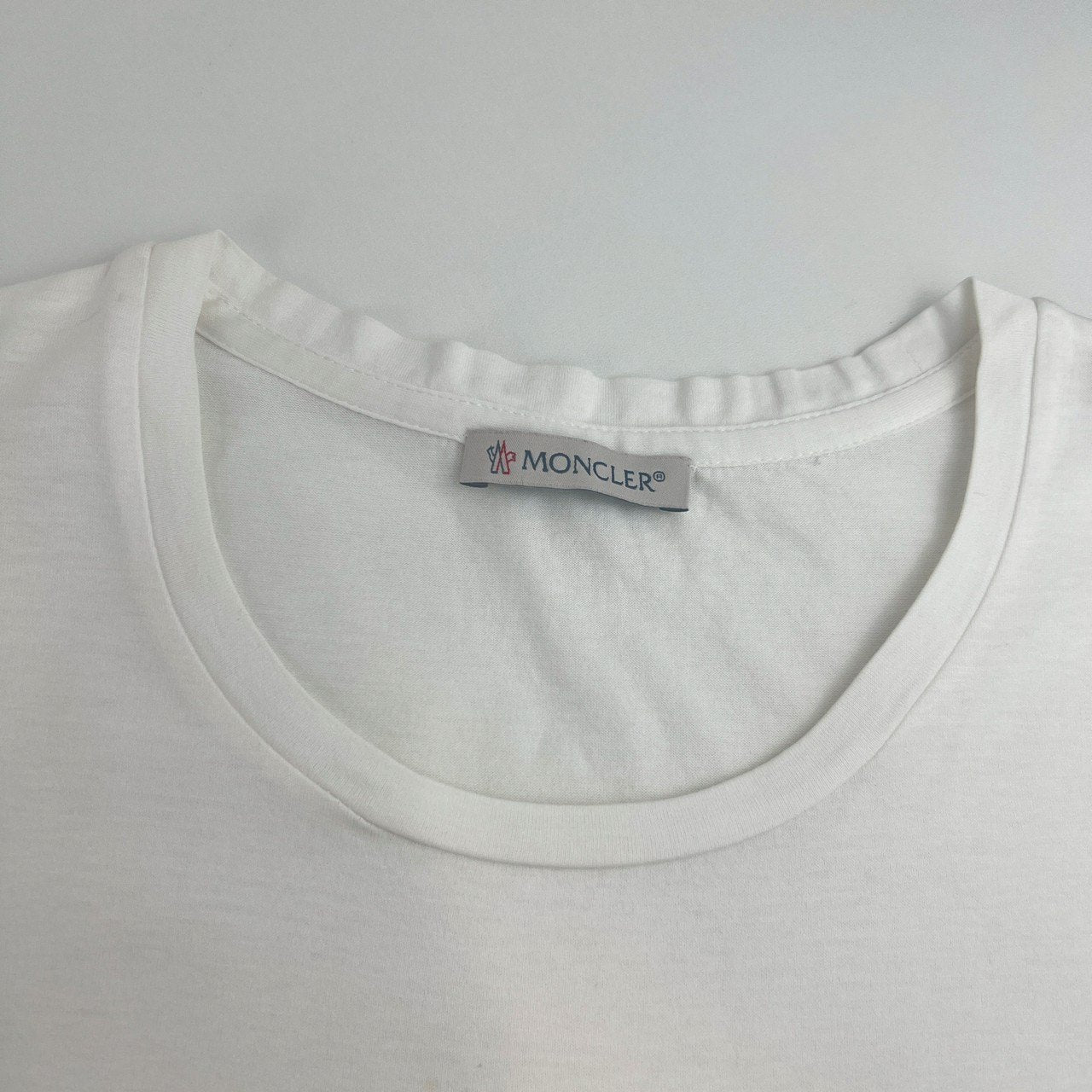 MONCLER モンクレール T-SHIRT GIROCOLLO E10938086200 8390X コットン100% ホワイト
