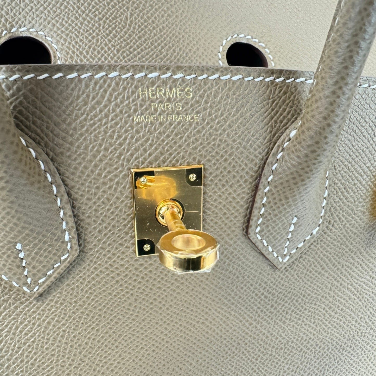 Birkin25 バーキン25 Etoupe エトープ Epsom エプソン GHW ゴールド金具 Stamp-W W刻印