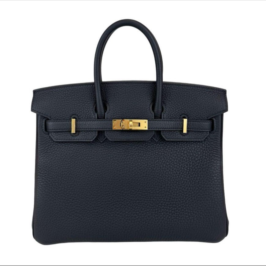 Birkin25 バーキン25 Black ブラック Togo トゴ GHW ゴールド金具 Stamp-K K刻印