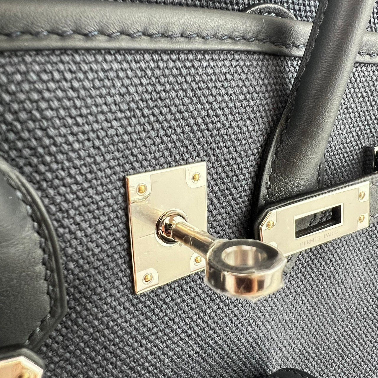 Birkin25 cargo バーキン25 カーゴ Gris misty グリミスティ PHW シルバー金具 Toile goeland/Swift トワルゴエラン/スイフト Stamp-W W刻印
