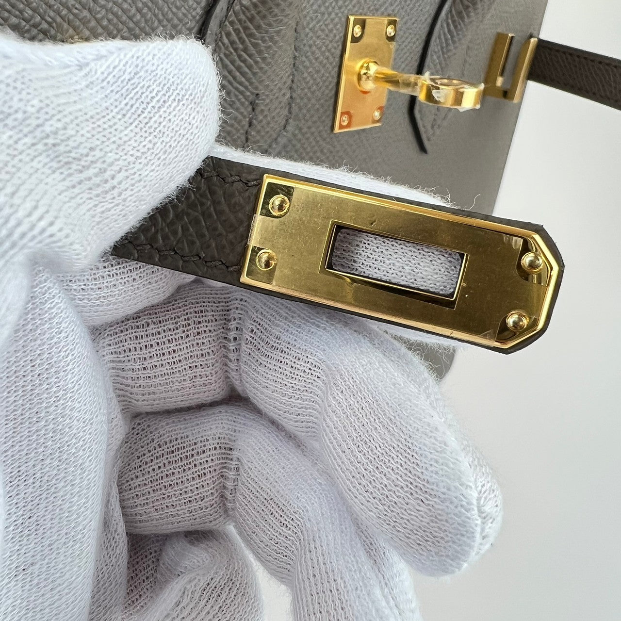 バーキン25 セリエ Birkin 25 Sellier B刻 Stamp-B エタン Etain ゴールド金具 Gold Hardwear エプソン Epsom