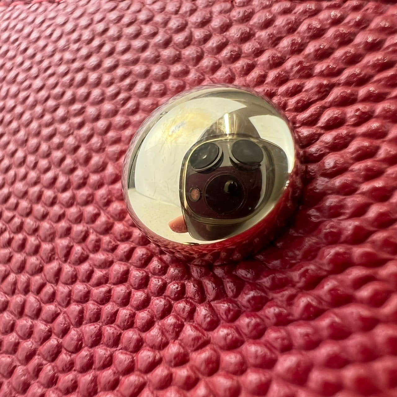 Coco Handle Mini ココハンドル ミニ Red レッド GHW ゴールド金具 Caviarskin キャビアスキン AS2215 30番台