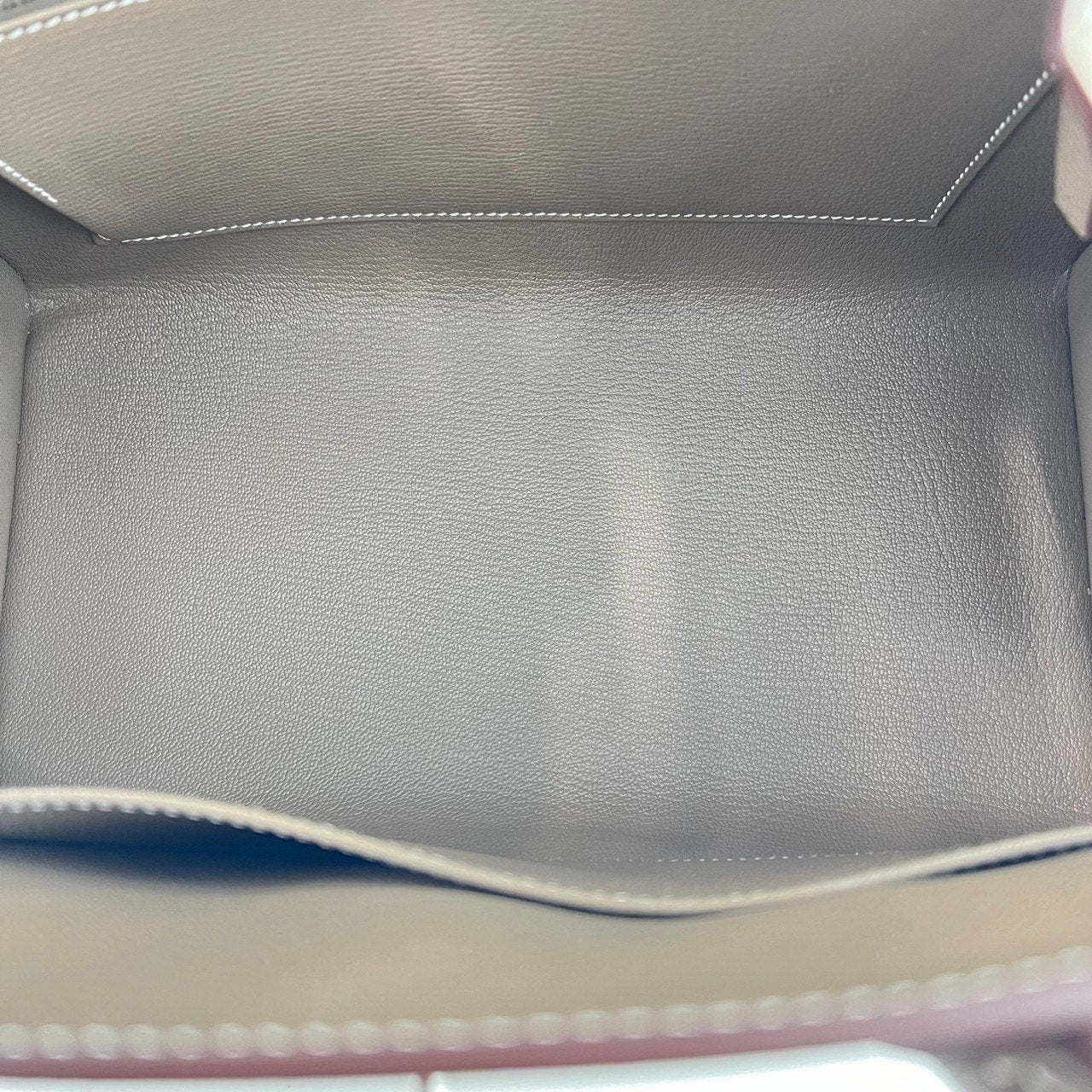 新品未使用 B刻 HERMES エルメス Birkin30 Sellier バーキン30セリエ Etoupe エトープ PHW シルバー金具