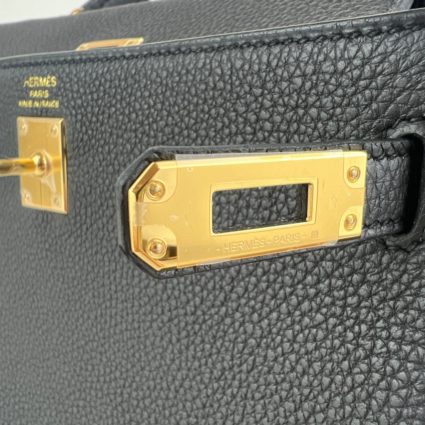 Kelly25 ケリー25 Black ブラック Togo トゴ GHW ゴールド金具 Stamp-W W刻印