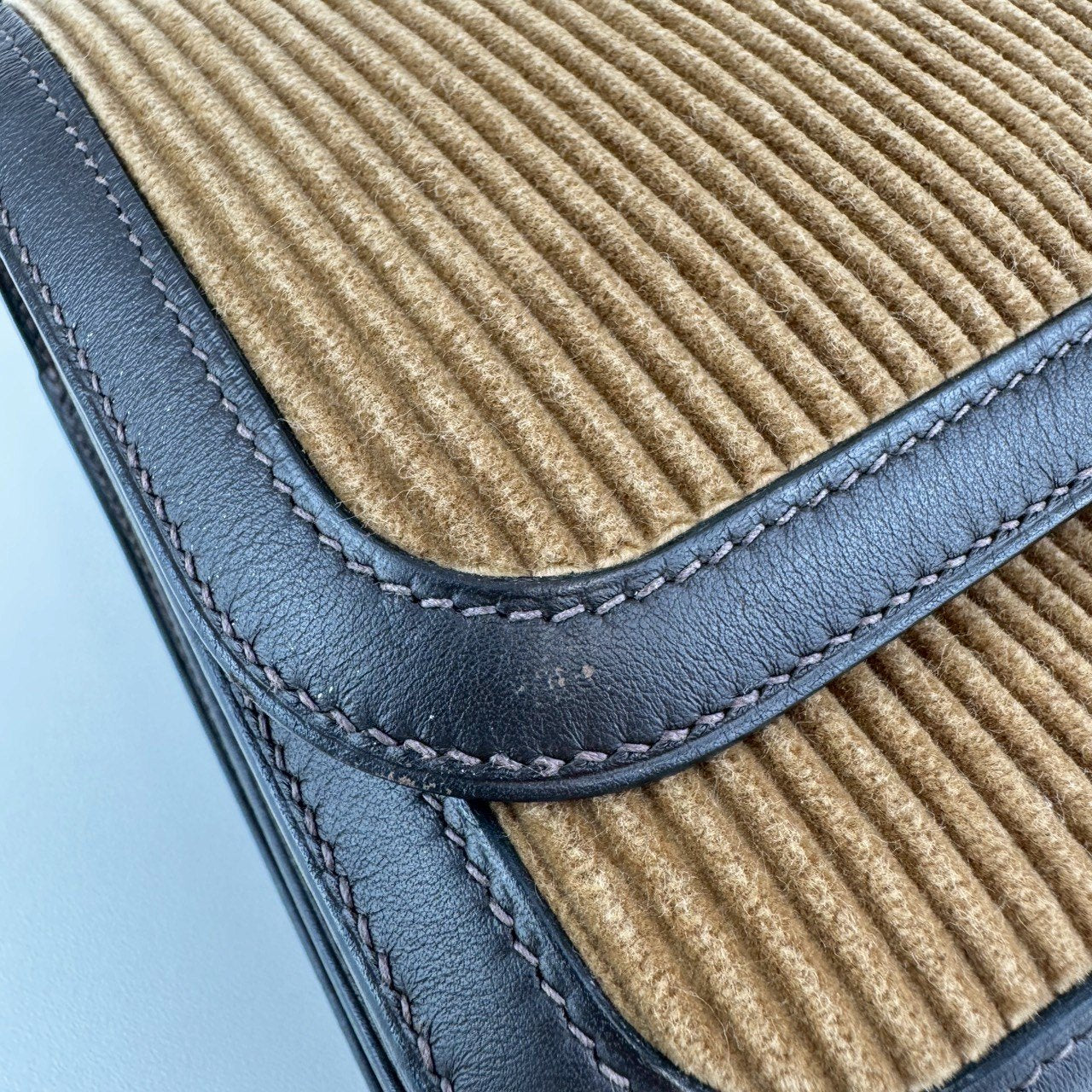Constance 24 コンスタンス24 Corduroy/Swift コーデュロイ/スウィフト Tabac camel タバックキャメル GHW ゴールド金具 Stamp-D D刻印