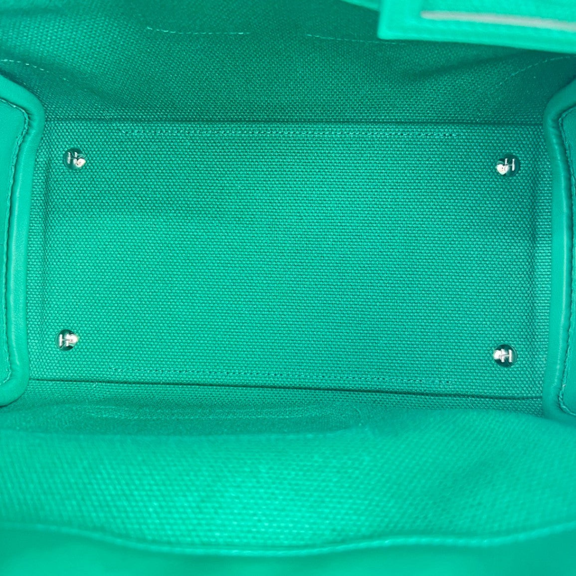 Birkin25 Cargo バーキン25 カーゴ Vert vertigo ヴェールヴェルティゴ W刻印 Toile gieland/Swift PHW シルバー金具