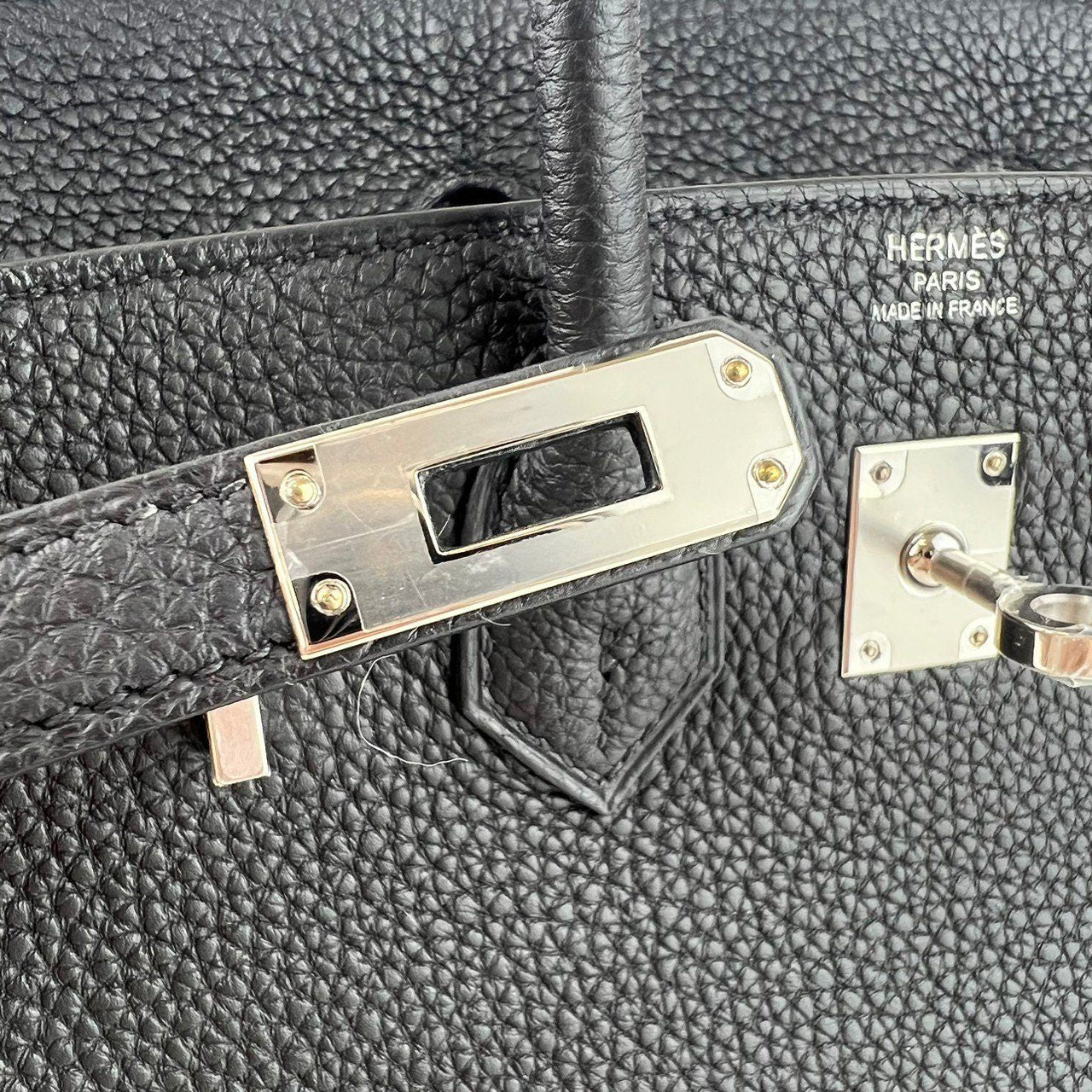 Birkin25 バーキン25 Black ブラック PHW シルバー金具 Stamp-W W刻印 Togo トゴ ハンドバッグ
